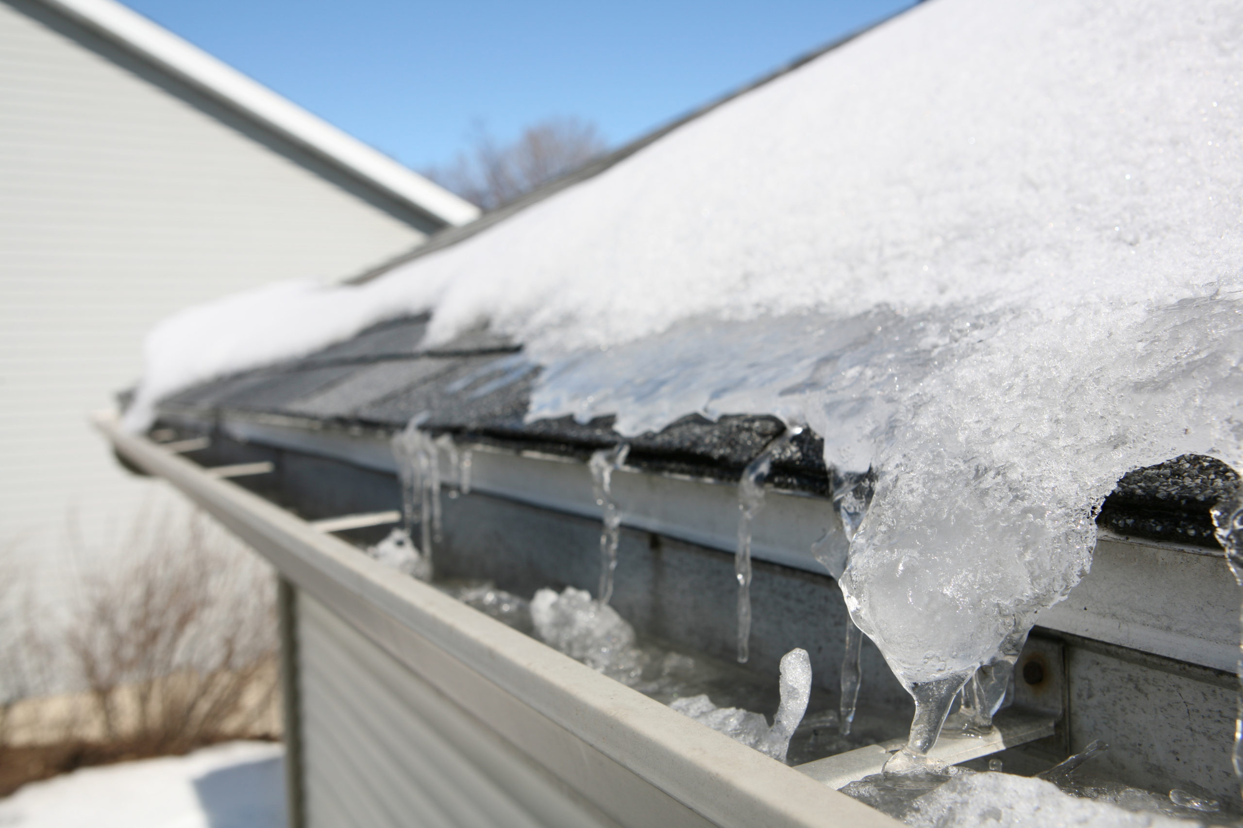 ice on roof